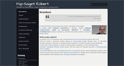 Desktop Screenshot of pap-szigeti.hu